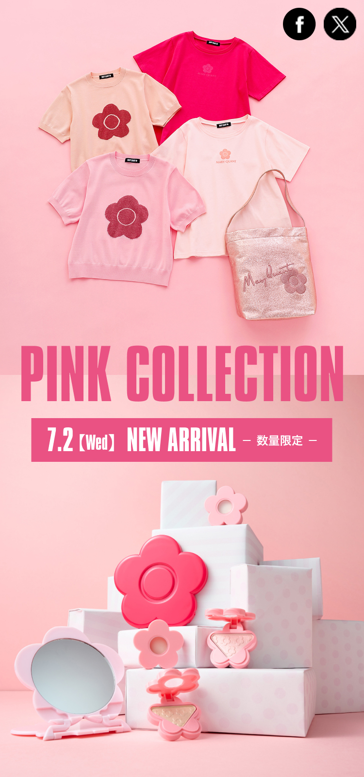 PINK COLLECTION【7.2（Wed）NEW ARIIVAL】-数量限定-