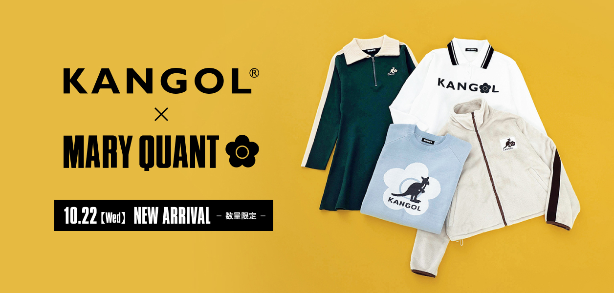 KANGO ✕ MARYQUANT【10.22（Wed）NEW ARIIVAL】数量限定