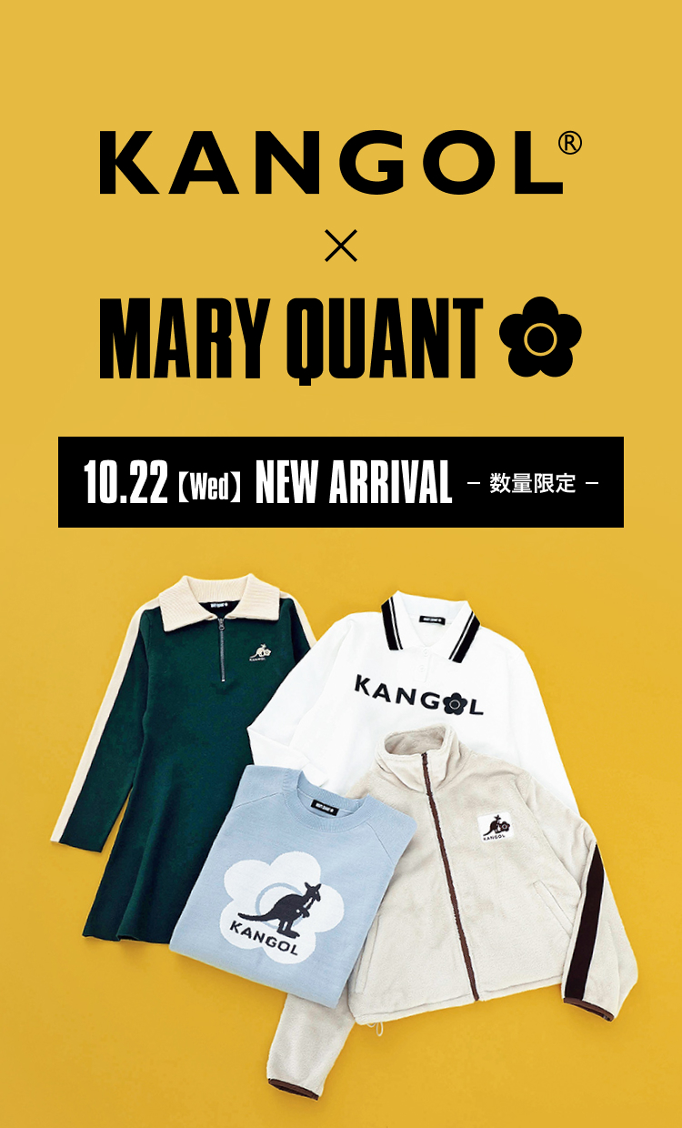 KANGO ✕ MARYQUANT【10.22（Wed）NEW ARIIVAL】数量限定