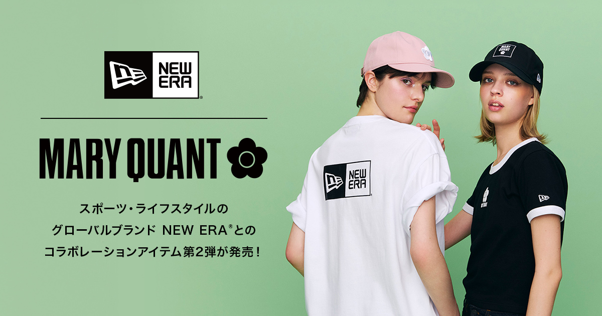 MARY QUANT NEW ERA BIGデイジー キャップ 8327 レディース