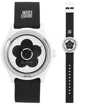 MARY QUANT×Q&Qウォッチ ブラック 画像