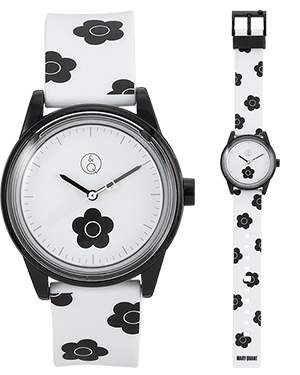 MARY QUANT×Q&Qウォッチ ホワイト 画像