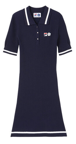 FILA×マリークワント ニット ワンピース