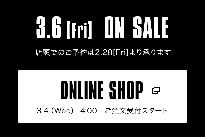 3.6 [Fri]ON SALE